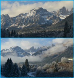 Фото из тура Мое зимнее приключение в Италии: отдых в Доломитовых Альпах, 03 января 2016 от туриста ОляЛя
