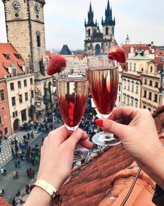 Празднуем День Валентина в Праге!
