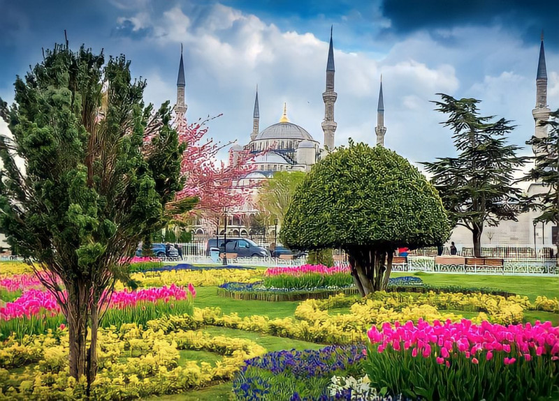 Едете с нами 15 апреля на Фестиваль тюльпанов в Стамбуле?