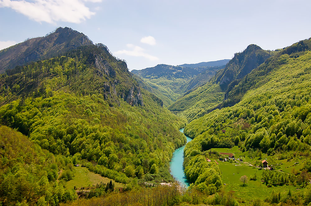 Каньйони Тара і Морача, Чорногорія