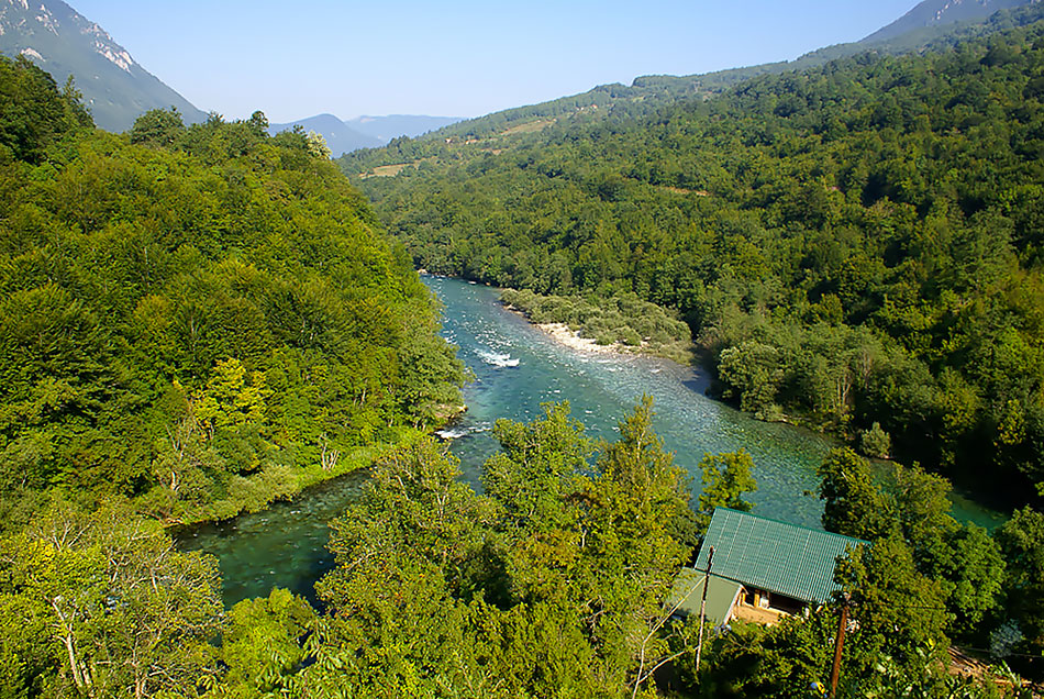 рафтинг річкою Тара, Чорногорія