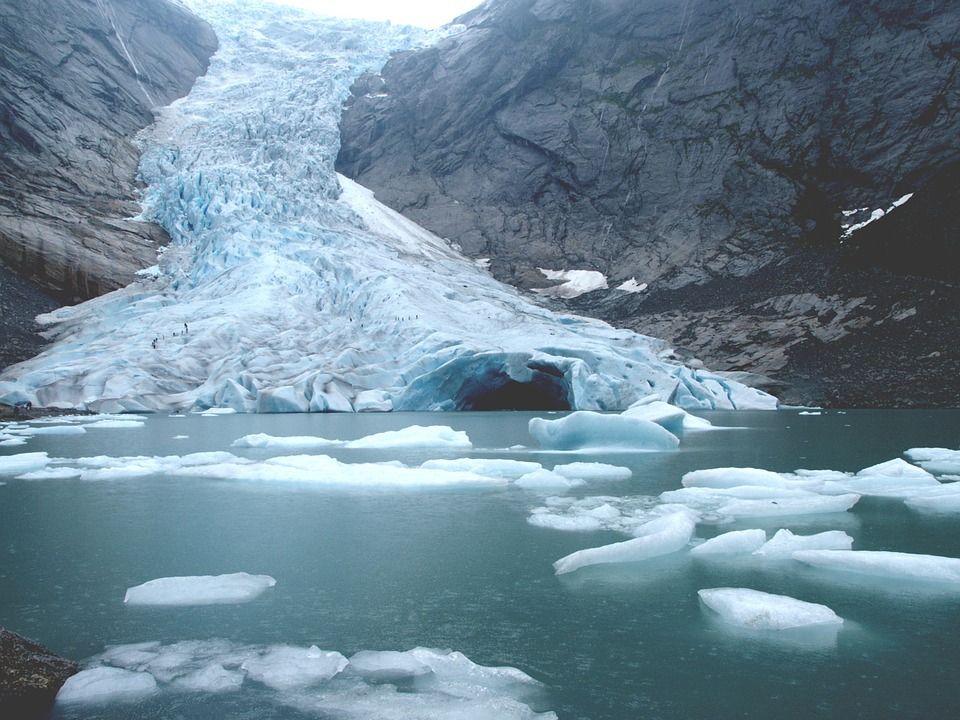 Льодовик Бріксдайл, Норвегія