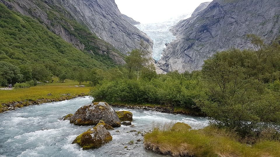 Ледник Бриксдайл, Норвегия