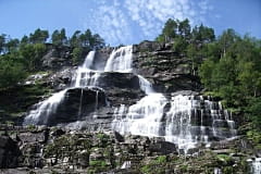 Водопад Твиндефоссен, Норвегия