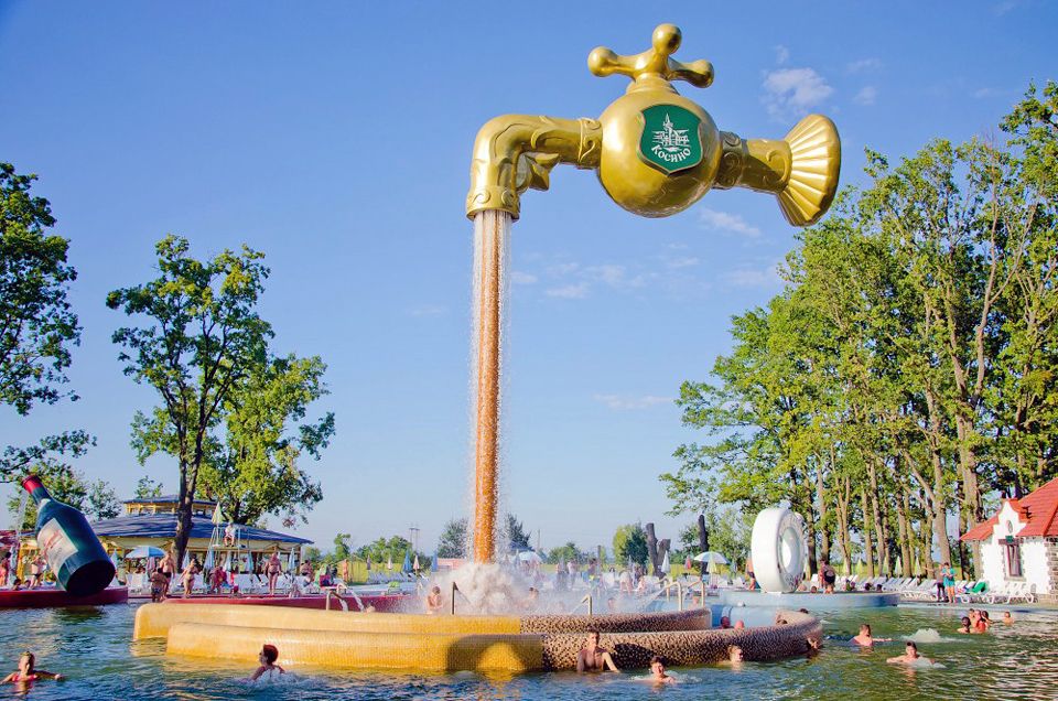 термальные воды Косино, Украина